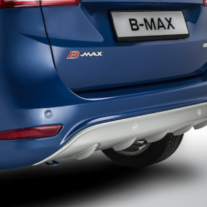 Zaščita zadnjega odbijača Srebrna